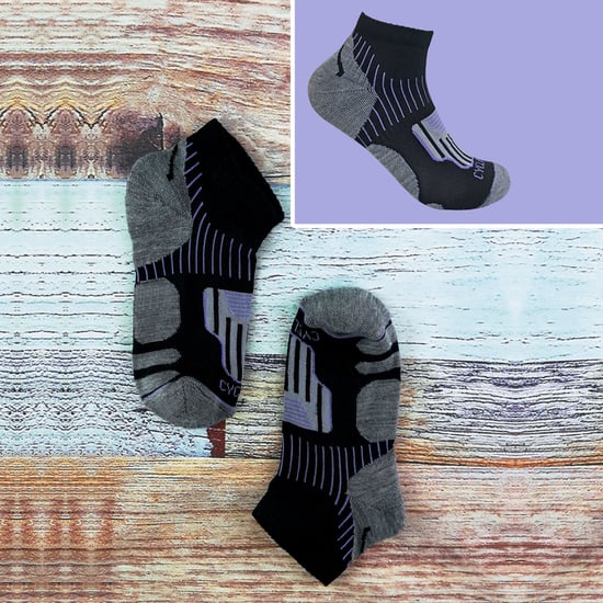 3 Paar Damen Anti Schweiß Knöchel Trainer Sport Socken mit Ferse Polsterung - Image 4
