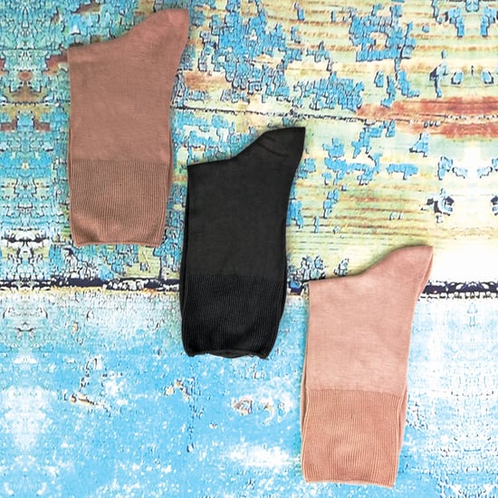 3 Paar Damen Anti Geruch Lose breite Top nicht elastische Bambus Socken - Image 4
