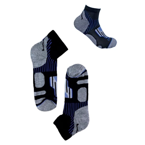 3 Paar Herren atmungsaktiv Anti Blister Sport Knöchel Socken für Achilles - HPCM - Image 3