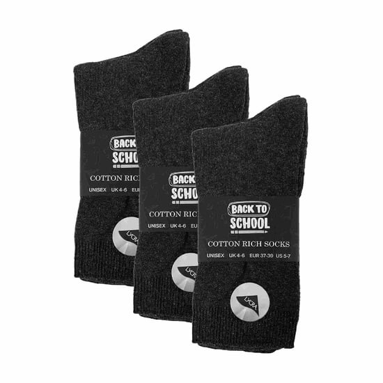 6 Paar Mädchen & Jungen Schulsocken - Image 2