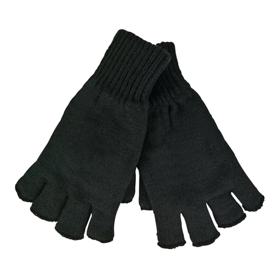 Herren 3M Thinsulate 40 Gramm Thermoisolierung Schwarz Fingerlose Handschuhe - Image 4