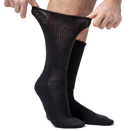 IOMI - 3 Paar Diabetiker-Socken für geschwollene Beine - Image 3