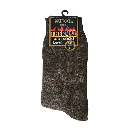 Sock Snob - Homme 3 Paires Bottes Chaussettes en 4 Couleurs - Brun - Image 2