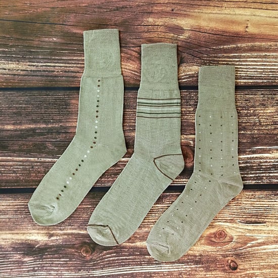 Herren 3 Paar nicht elastische Top antibakterielle Anti-Schweiß Bambus Socken - Image 3