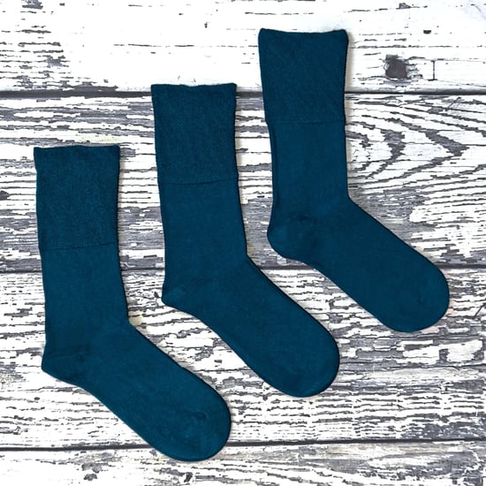 3 Pack Herren nicht elastische thermische Diabetiker Socken für schlechte Durchblutung - Image 4