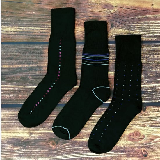 Herren 3 Paar nicht elastische Top antibakterielle Anti-Schweiß Bambus Socken - Image 4