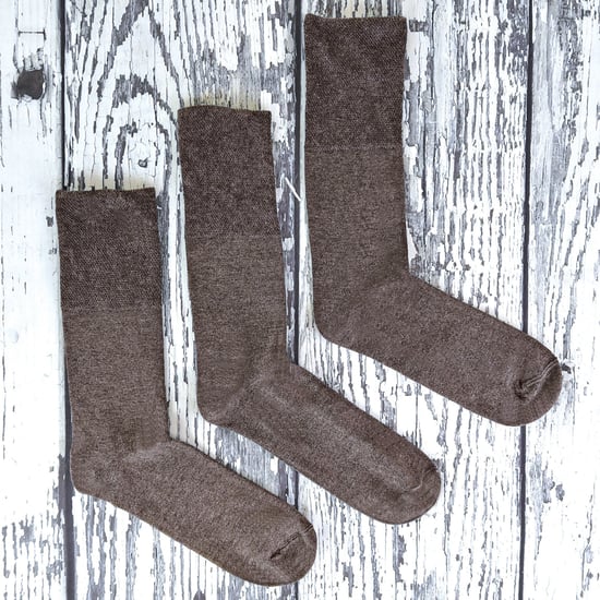3 Pack Herren nicht elastische thermische Diabetiker Socken für schlechte Durchblutung - Image 5