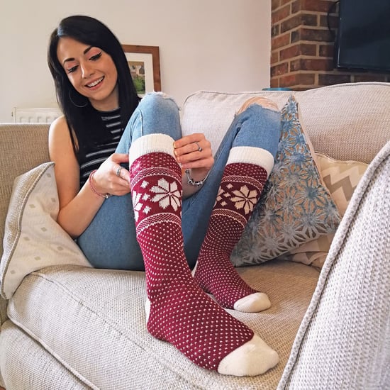 THMO - Damen Vintage Nordic Fairisle Style Winter Wool Blend Socken - Image 3