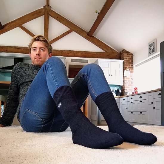 THMO - 1 Paar Herren dicke Fleece gefütterte warme Thermo-Socken für den Winter - Image 5