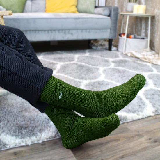 THMO - 1 Paar Herren dicke Fleece gefütterte warme Thermo-Socken für den Winter - Image 3