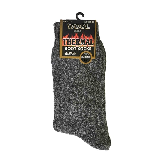 Sock Snob - Homme 3 Paires Bottes Chaussettes en 4 Couleurs - Gris - Image 2