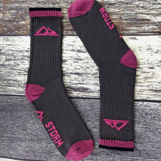 3 Paar leichte, atmungsaktive Damen-Wandersocken mit Fußgewölbestütze - Image 5