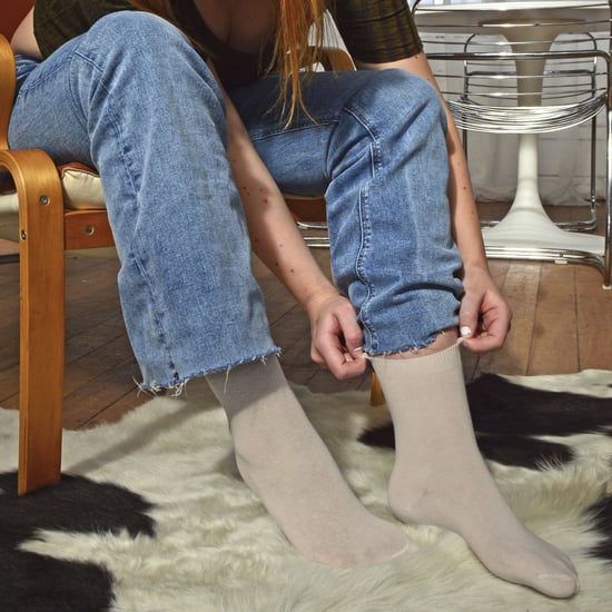 Sock Snob - Lot 6 paires femme coton fine unies couleur uni qualite chaussettes - PL30 Rouge - Image 3