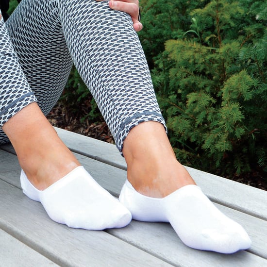 4 Paar Bamboo Invisible Liner Socken Unisex mit Anti-Rutsch-Griff - Image 3