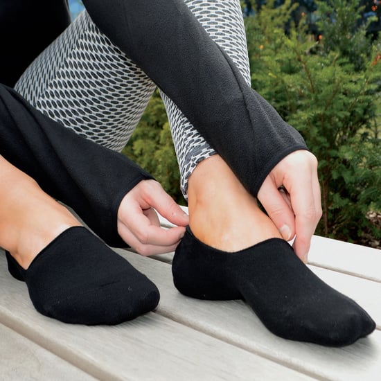 4 Paar Bambus Invisible Liner Socken Unisex mit Anti-Rutsch-Griff - Image 4