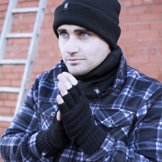 Herren Winter Warm 3.2 TOG Fleece gefüttert Isolierte Fingerlose Handschuhe - Image 3