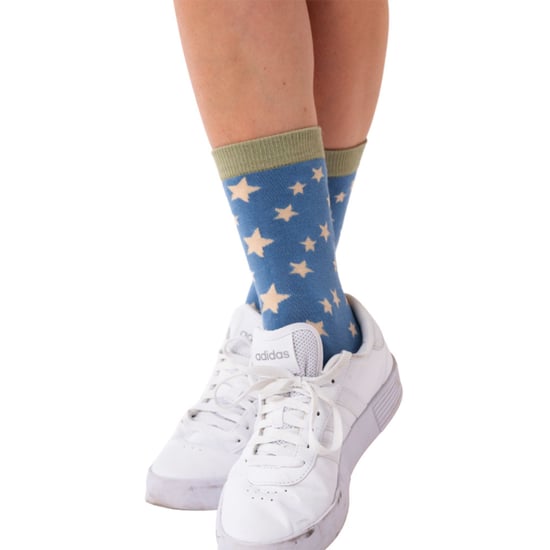 Miss Sparrow - Damen Bambus Socken | Neuheit gemusterten gestreiften Polka Dot Socken | Atmungsaktiv weich | Geschenke für Sie - Bright Thick Stripe - Image 3