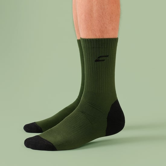 COMODO - Randonnée Trekking | Légères Respirantes en Bambou | Homme et Femme - Green Kaki - Noir - Image 3