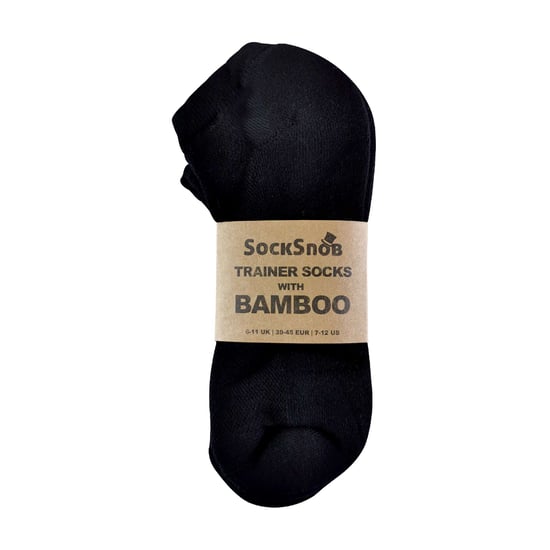 Socken Snob - 6er Pack Damen Low Cut Bambus Bio-Baumwolle Trainer Socken - Image 2