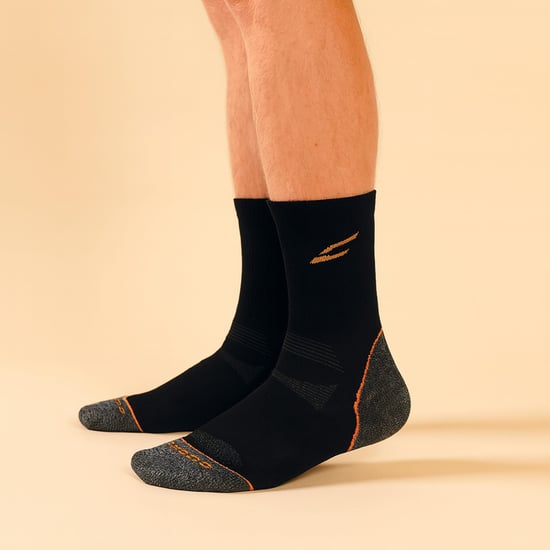 COMODO - Randonnée Trekking | Légères Respirantes en Bambou | Homme et Femme - Noir - Orange - Image 3