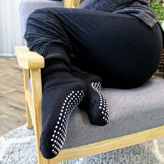 THMO - Ladies Cosy Thermal Slipper Bettsocken mit Anti-Rutsch-Greifern - Image 4