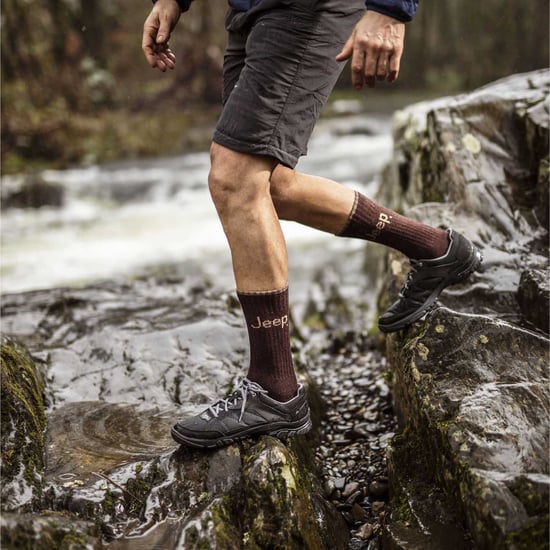 JEEP - 4 Paar Herren Anti Blister dick gepolstert Luxus Boot Socken - Image 3