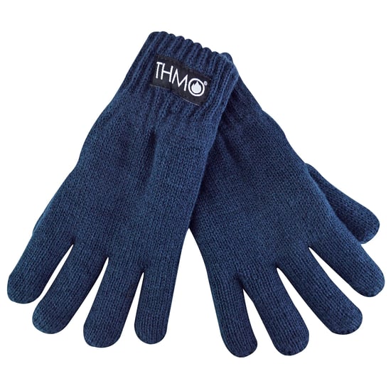 Thinsulate-Kinderhandschuhe für den Winter | THMO | Jungen & Mädchen gestrickte Thermo-Vollfingerhandschuhe für Kinder - Blau - Image 4