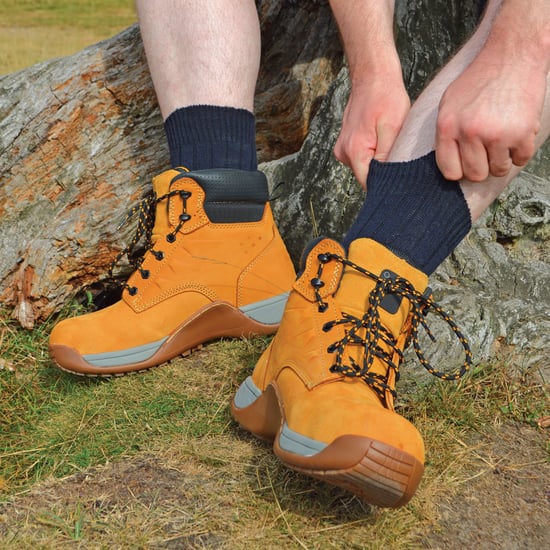 3 Paare Herren gepolsterte Sohle Wolle Mischung Wandern Socken für Stiefel - Image 4