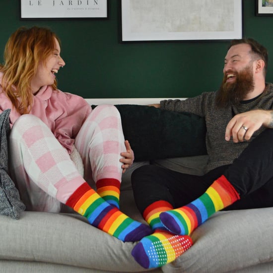 THMO - Extra warme Herren- und Damensocken in Regenbogenfarben für den Winter - Image 3
