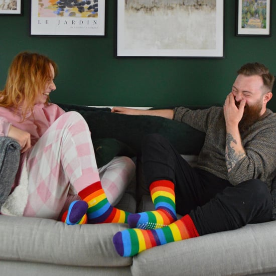 THMO - Extra warme Herren- und Damensocken in Regenbogenfarben für den Winter - Image 4