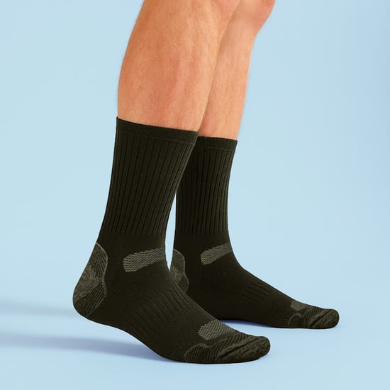 COMODO - Chaussettes Sport Compression Homme Femme | Bas Running - 1 Paire - Vert Kaki - Image 3