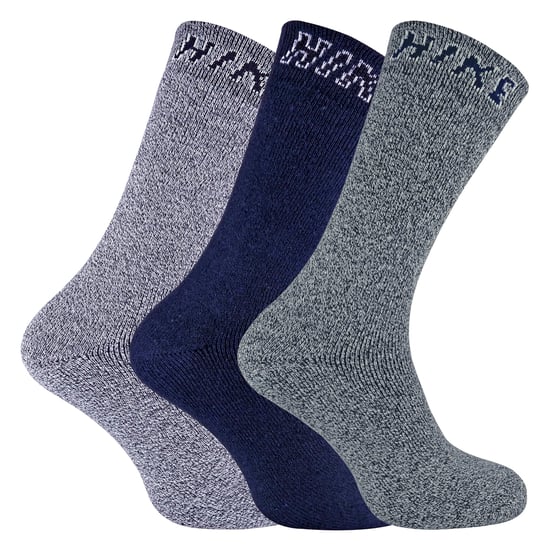 KS SPORT - Homme Randonnée Chaussettes avec Merinos Laine pour Trekking - Pack 2 - Image 3