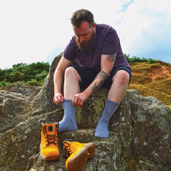 KS SPORT - Homme Randonnée Chaussettes avec Merinos Laine pour Trekking - Pack 2 - Image 4