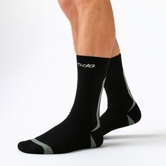 COMODO - Chaussettes Chaudes Laine Merinos 1 Paire Hiver Homme Femme - Noir - Image 3