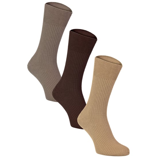 6 Paar Herren atmungsaktiv Baumwolle nicht elastisch lose breite Top Kleid Socken - Image 3