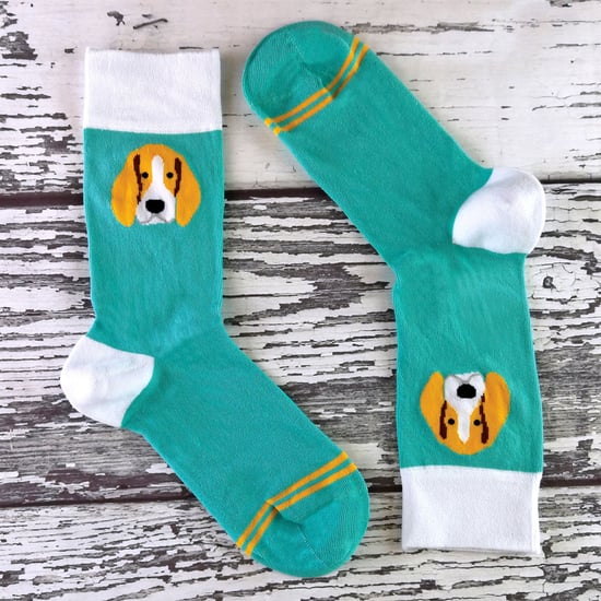 1 Paar Unisex Neuheit Katze Hund Socken mit Beagle / Mops / Scotty Hund - Image 4