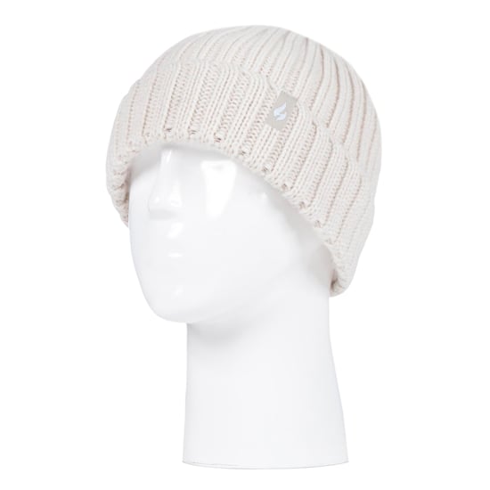 Wärmehalter - Wintermützen- und Handschuhset für Mädchen aus geripptem Material - Image 3