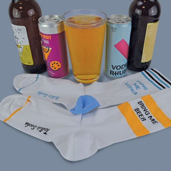 TALKIE SOCKS - Unisex Baumwolle Neuheit Bring Me Beer & Vodka Socken - Image 4