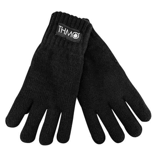 Thinsulate-Kinderhandschuhe für den Winter | THMO | Jungen & Mädchen gestrickte Thermo-Vollfingerhandschuhe für Kinder - Schwarz - Image 4
