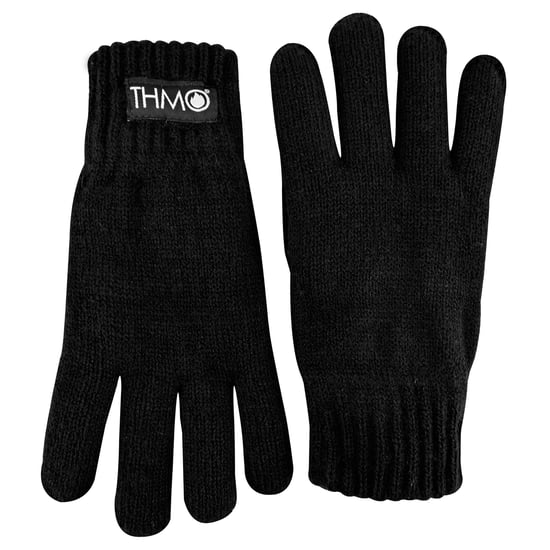 Thinsulate-Kinderhandschuhe für den Winter | THMO | Jungen & Mädchen gestrickte Thermo-Vollfingerhandschuhe für Kinder - Schwarz - Image 5
