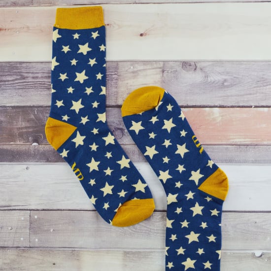 Herr Heron - Herren Bambus Socken | Neuheit Funky Socken | Gemusterte Argyle gestreifte Socken | Atmungsaktiv Weich | Geschenke für Ihn - Bier (Grau) - Image 5