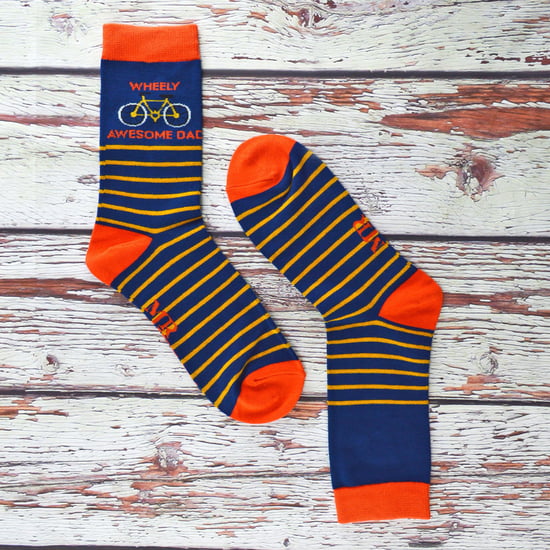 Herr Heron - Herren Papa Socken | Neuheit Bambus Socken | Atmungsaktiv weich | Vatertag Geschenk für erstaunliche Papa - Papa Socken (Navy) - Image 4