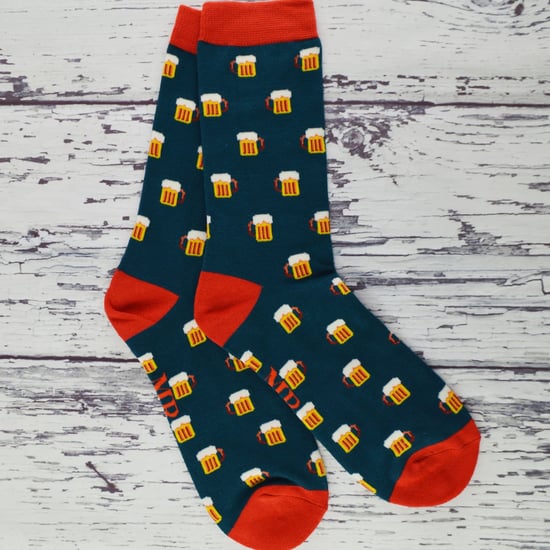 Herr Heron - Herren Bambus Socken | Neuheit Funky Socken | Gemusterte Argyle gestreifte Socken | Atmungsaktiv Weich | Geschenke für Ihn - Bike (Grau) - Image 3
