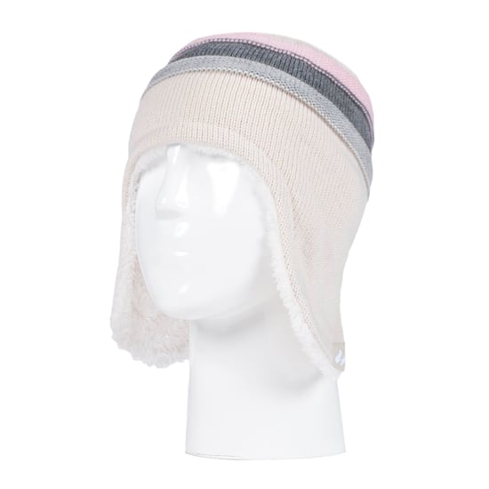 Wärmehalter - Mädchen Winter Warm Pom Pom Bobble Beanie Mütze und Handschuhe Set - Buttercream - Image 3