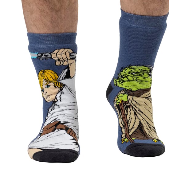 Wärmehalter - Herren Film & TV Thematische Thermosocken - Luke / Yoda - Image 3