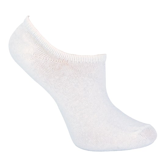 10 Paar Multipack Kids Invisible Socks | Sock Snob | Atmungsaktive weiße No Show Socken für Mädchen & Jungen - Weiß - Image 3