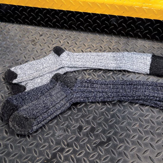 Workforce - 3 Paar Herren extra lange kniehohe warme Wollstiefelsocken - Image 5