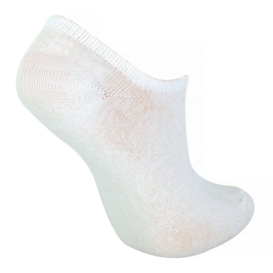 10 Paar Multipack Kids Invisible Socks | Sock Snob | Atmungsaktive weiße No Show Socken für Mädchen & Jungen - Weiß - Image 4