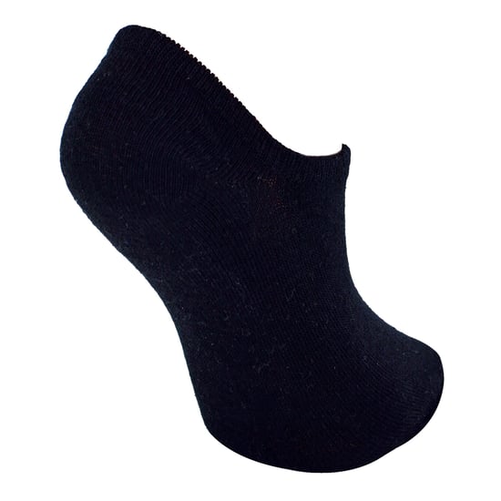 10 Paar Multipack Kids Invisible Socks | Sock Snob | Breathable White No Show Socks für Mädchen & Jungen - Schwarz - Image 4