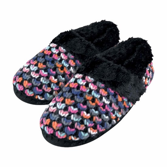 Dunlop - Damen niedlich flauschig Plüsch Winter warm Luxus Komfort gestrickt Hausschuhe - Image 2